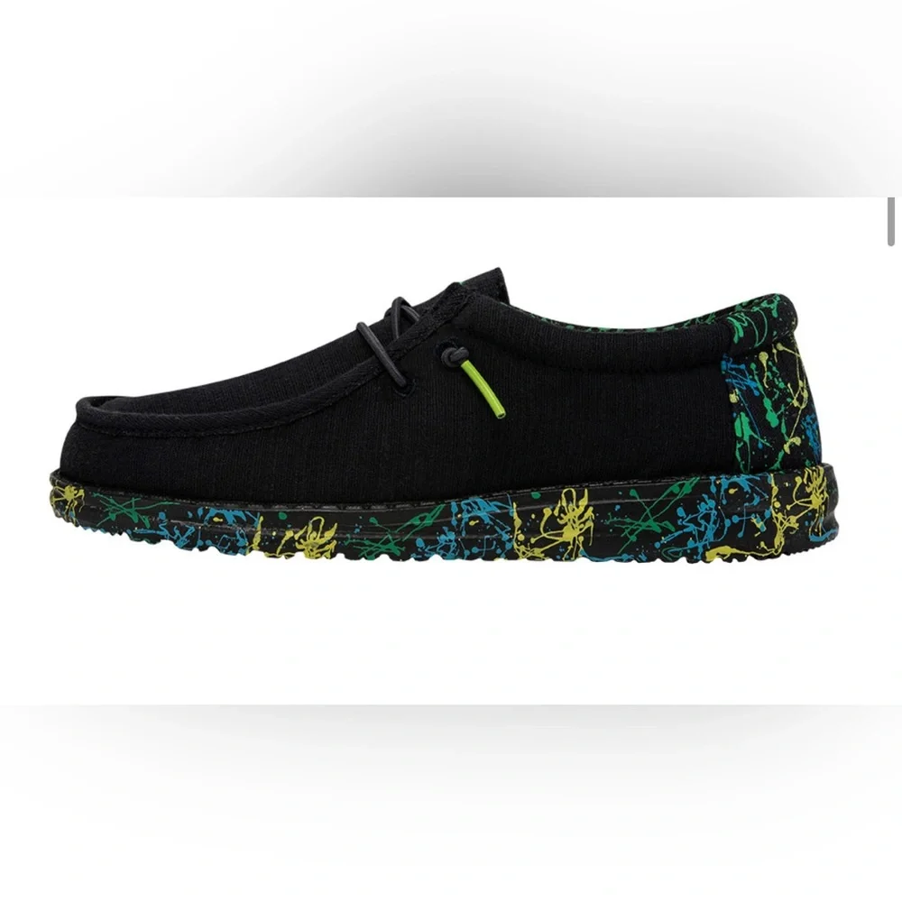 Hey‎ Dude Youth Wally Gecko Shoes Size 3 NEW